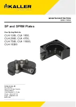 Kaller CU4 1000 Mounting Instructions preview