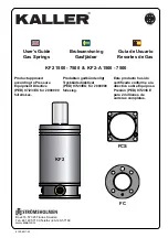 Kaller KF2 1500 - 7500 User Manual preview