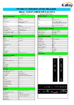 Предварительный просмотр 6 страницы Kalley K-LED20HDT2 Service Manual