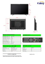 Предварительный просмотр 8 страницы Kalley K-LED32HDST2 Service Manual