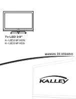 Preview for 2 page of Kalley K-LED39FHDN User Manual