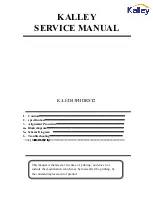 Kalley K-LED43FHDRST2 Service Manual preview