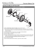 Preview for 13 page of Kallista ONE P24415-CR-CP Installation Instructions Manual