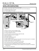 Preview for 3 page of Kallista P21441 Installation Instructions