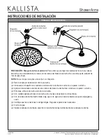 Предварительный просмотр 7 страницы Kallista P21520 Installation Instructions Manual