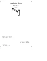 Kallista P21636 Installation Manual preview