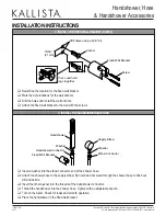 Предварительный просмотр 4 страницы Kallista P21650 Installation Instructions Manual