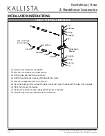 Предварительный просмотр 5 страницы Kallista P21650 Installation Instructions Manual