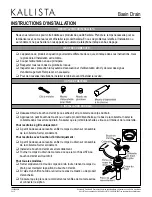 Предварительный просмотр 3 страницы Kallista P22050 Installation Instructions