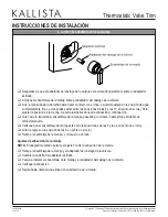 Preview for 14 page of Kallista P23052-CR Installation Instructions Manual