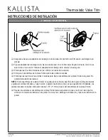 Preview for 15 page of Kallista P23052-CR Installation Instructions Manual