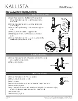 Предварительный просмотр 5 страницы Kallista P23105-LV Installation Instructions