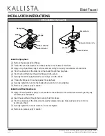 Предварительный просмотр 3 страницы Kallista P24406-LV Installation Instructions Manual