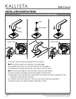 Предварительный просмотр 8 страницы Kallista P24406-LV Installation Instructions Manual