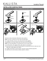 Предварительный просмотр 7 страницы Kallista P24490-CR Installation Instructions Manual