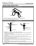 Предварительный просмотр 11 страницы Kallista P24490-CR Installation Instructions Manual