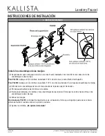 Preview for 16 page of Kallista P24490-CR Installation Instructions Manual