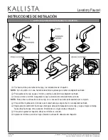 Preview for 19 page of Kallista P24490-CR Installation Instructions Manual