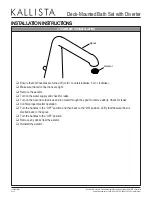 Preview for 6 page of Kallista P24803 Installation Instructions Manual