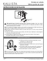 Preview for 10 page of Kallista P25001-00 Installation Instructions Manual