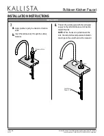 Предварительный просмотр 5 страницы Kallista P25200 Installation Instructions Manual