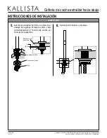 Предварительный просмотр 16 страницы Kallista P25200 Installation Instructions Manual