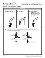 Preview for 7 page of Kallista P25201 Installation Instructions Manual