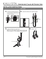 Preview for 6 page of Kallista P25205 Installation Instructions Manual