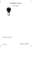 Kallista P34000-00 Installation Manual preview