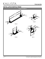 Preview for 3 page of Kallista P34500 Installation Instructions Manual