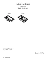 Предварительный просмотр 1 страницы Kallista P50014 Installation Manual