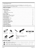 Предварительный просмотр 3 страницы Kallista P50014 Installation Manual