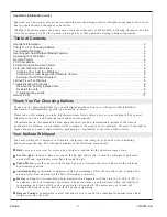 Preview for 3 page of Kallista P50035 Homeowner'S Manual