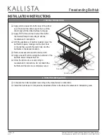 Preview for 4 page of Kallista P50040 Installation Instructions