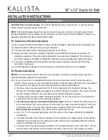 Preview for 5 page of Kallista P50047-G5 Installation Instructions Manual