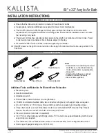 Preview for 6 page of Kallista P50047-G5 Installation Instructions Manual