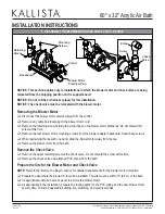 Preview for 13 page of Kallista P50047-G5 Installation Instructions Manual