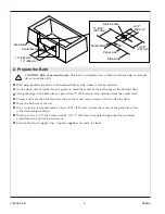 Предварительный просмотр 4 страницы Kallista P50054 Installation Manual