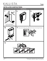 Предварительный просмотр 4 страницы Kallista P70310 Installation Instructions Manual