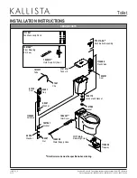 Предварительный просмотр 9 страницы Kallista P70310 Installation Instructions Manual