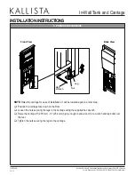 Preview for 4 page of Kallista P70362 Installation Instructions Manual