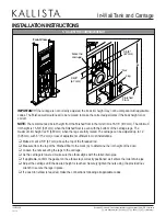 Preview for 7 page of Kallista P70362 Installation Instructions Manual