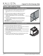 Preview for 3 page of Kallista P73015 Installation Instructions Manual