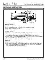 Предварительный просмотр 6 страницы Kallista P73015 Installation Instructions Manual