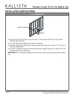 Preview for 3 page of Kallista P73064 Installation Instructions Manual