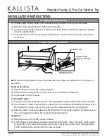 Preview for 6 page of Kallista P73064 Installation Instructions Manual