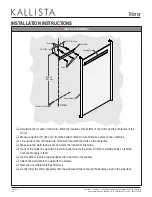 Предварительный просмотр 3 страницы Kallista P74053 Installation Instructions