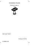 Kallista Tuxedo P72037 Installation Manual предпросмотр