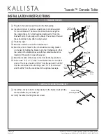 Preview for 3 page of Kallista Tuxedo P73037 Installation Instructions