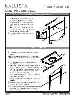 Предварительный просмотр 4 страницы Kallista Tuxedo P73037 Installation Instructions